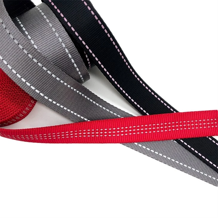 reflective webbing for dog collar dog leash